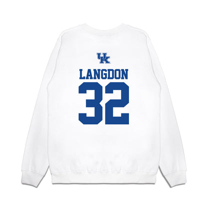 Kentucky - NCAA Softball : Sydney Langdon - USA Premium Crewneck Sweatshirt-1