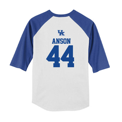 Kentucky - NCAA Softball : Madison Anson - USA Youth Raglan T-Shirt-1
