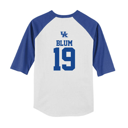 Kentucky - NCAA Softball : Allison Blum - USA Youth Raglan T-Shirt-1