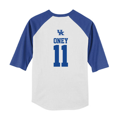 Kentucky - NCAA Softball : Reaghan Oney - USA Youth Raglan T-Shirt-1