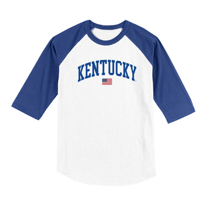 Kentucky - NCAA Softball : Sydney Langdon - USA Raglan Shirt-0