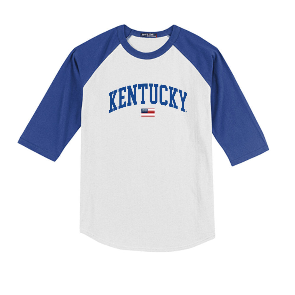 Kentucky - NCAA Softball : Reaghan Oney - USA Youth Raglan T-Shirt-0