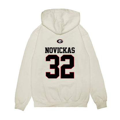 Georgia - NCAA Softball : Gabi Novickas - USA Raglan Premium Hooded Sweatshirt-1