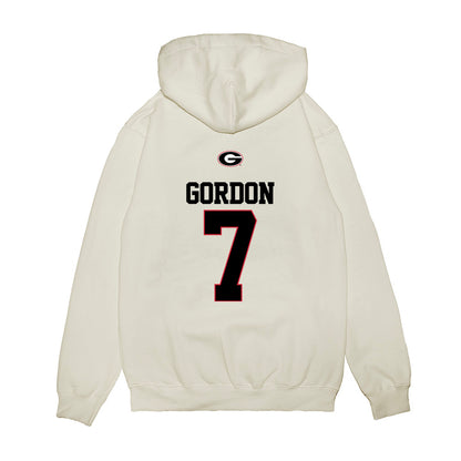 Georgia - NCAA Softball : Sarah Gordon - USA Raglan Premium Hooded Sweatshirt-1