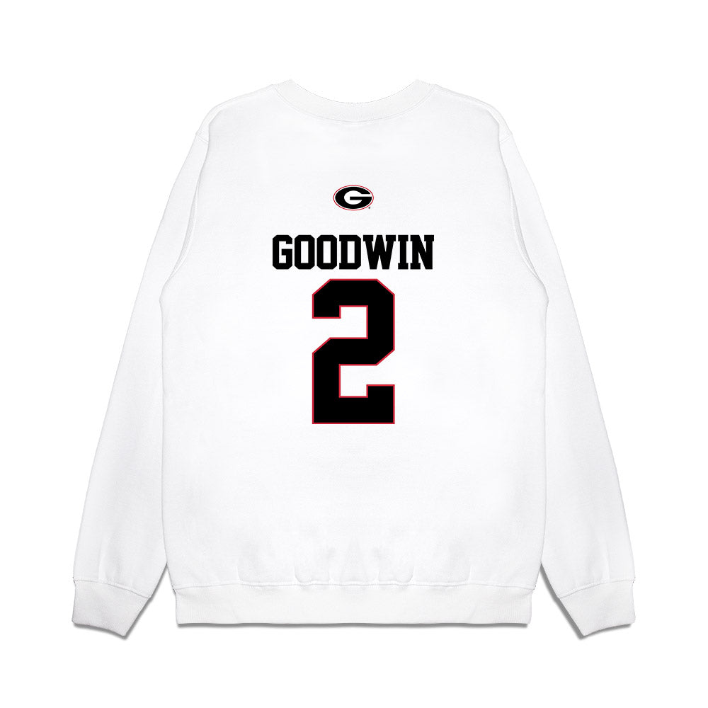 Georgia - NCAA Softball : Jaydyn Goodwin - USA Raglan Premium Crewneck Sweatshirt-1