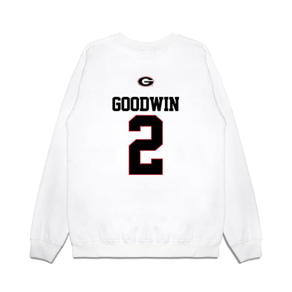 Georgia - NCAA Softball : Jaydyn Goodwin - USA Raglan Premium Crewneck Sweatshirt-1