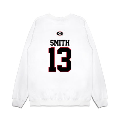 Georgia - NCAA Softball : Katelin Smith - USA Raglan Premium Crewneck Sweatshirt-1