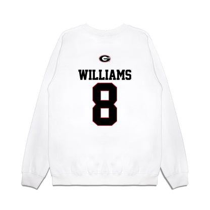 Georgia - NCAA Softball : Day-lee Williams - USA Raglan Premium Crewneck Sweatshirt-1