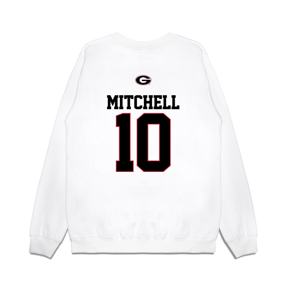 Georgia - NCAA Softball : Mollie Mitchell - USA Raglan Premium Crewneck Sweatshirt-1