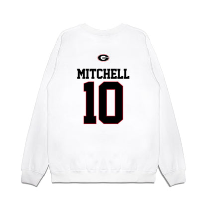 Georgia - NCAA Softball : Mollie Mitchell - USA Raglan Premium Crewneck Sweatshirt-1