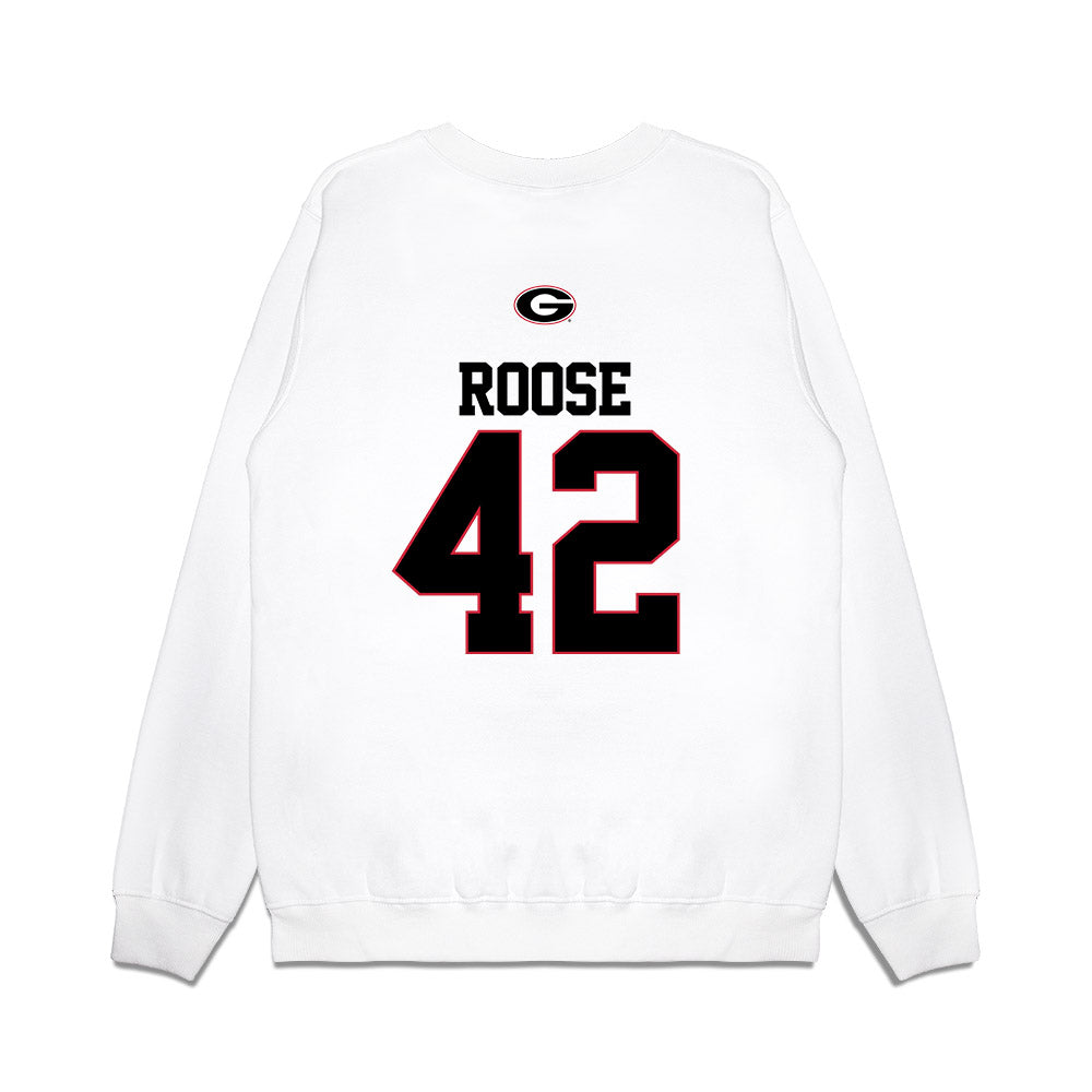 Georgia - NCAA Softball : Keirstin Roose - USA Raglan Premium Crewneck Sweatshirt-1