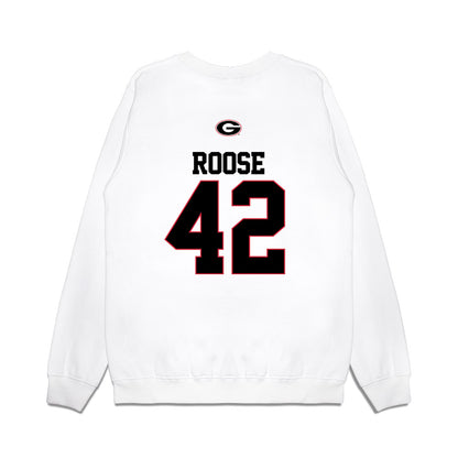 Georgia - NCAA Softball : Keirstin Roose - USA Raglan Premium Crewneck Sweatshirt-1