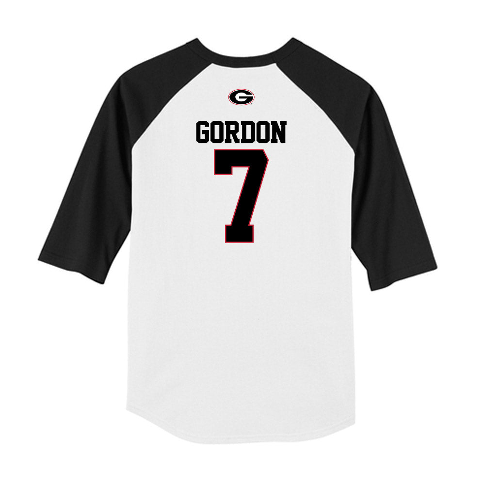 Georgia - NCAA Softball : Sarah Gordon - USA Raglan Raglan Shirt-1