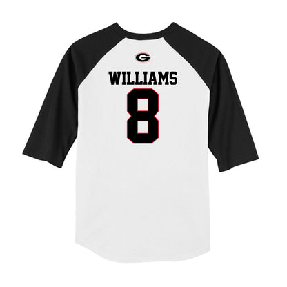 Georgia - NCAA Softball : Mua Williams - USA Raglan Raglan Shirt-1