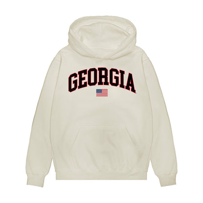 Georgia - NCAA Softball : Day-lee Williams - USA Raglan Premium Hooded Sweatshirt-0