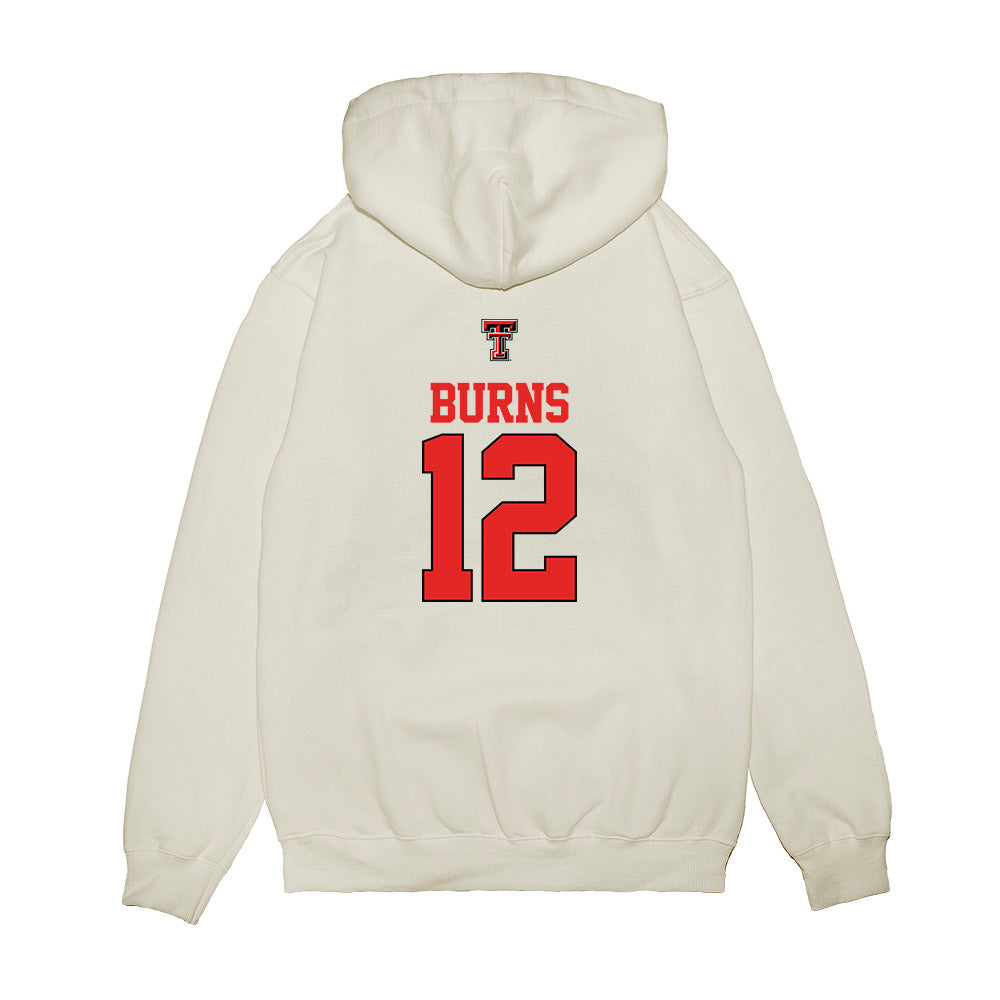 Texas Tech - NCAA Softball : Jasmyn Burns - USA Premium Hooded Sweatshirt-1