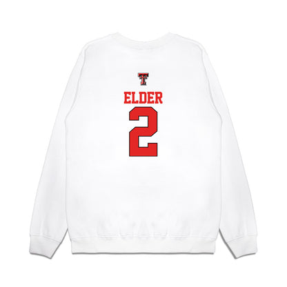 Texas Tech - NCAA Softball : Demi Elder - USA Premium Crewneck Sweatshirt-1