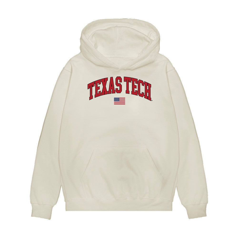 Texas Tech - NCAA Softball : Kaitlyn Terry - USA Premium Hooded Sweatshirt-0