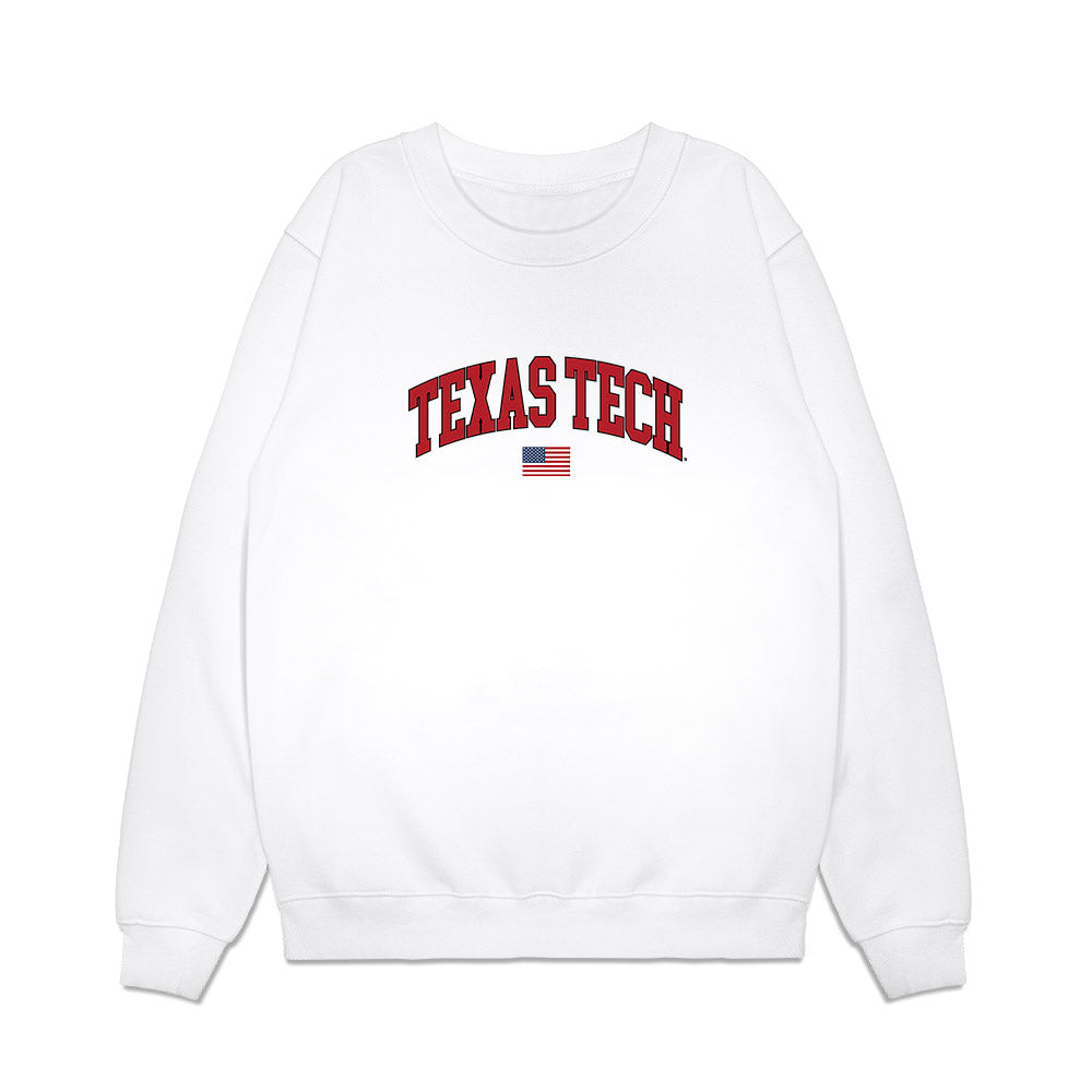 Texas Tech - NCAA Softball : Mia Richards - USA Premium Crewneck Sweatshirt-0