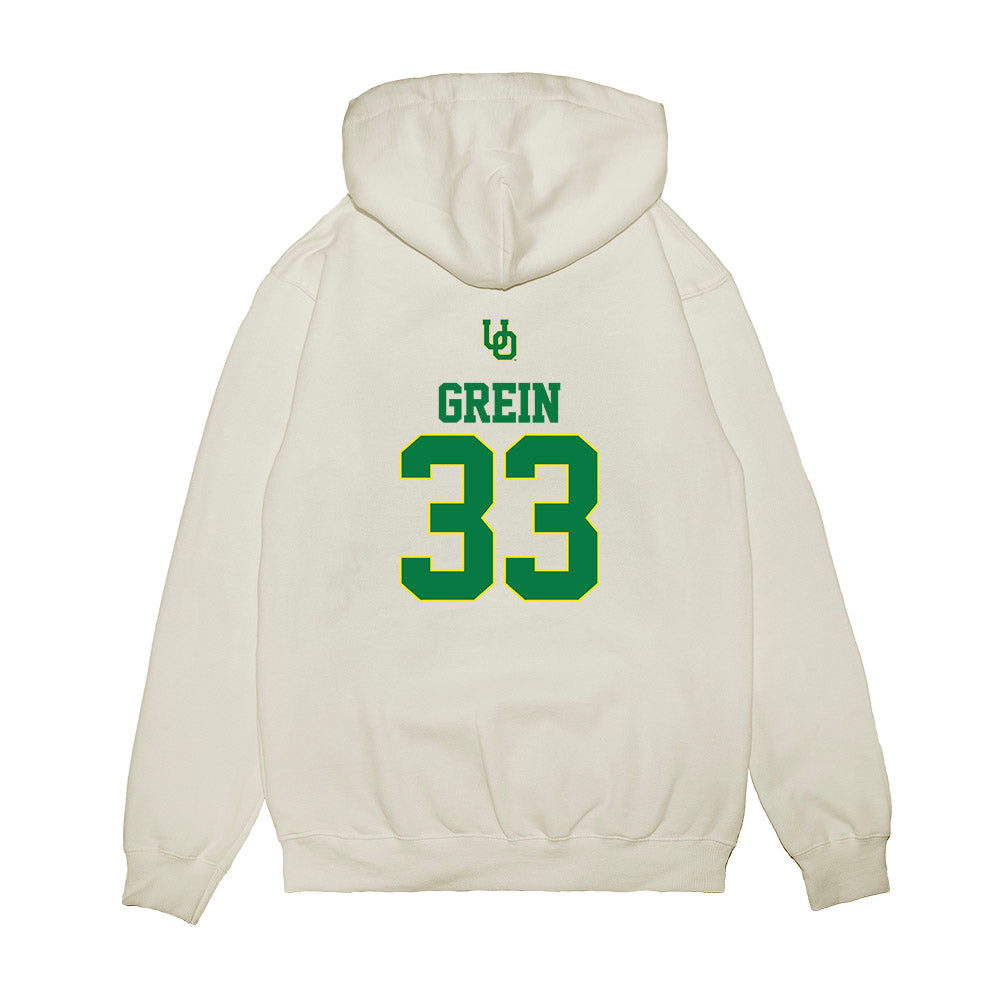 Oregon - NCAA Softball : Lyndsey Grein - USA Premium Hooded Sweatshirt-1