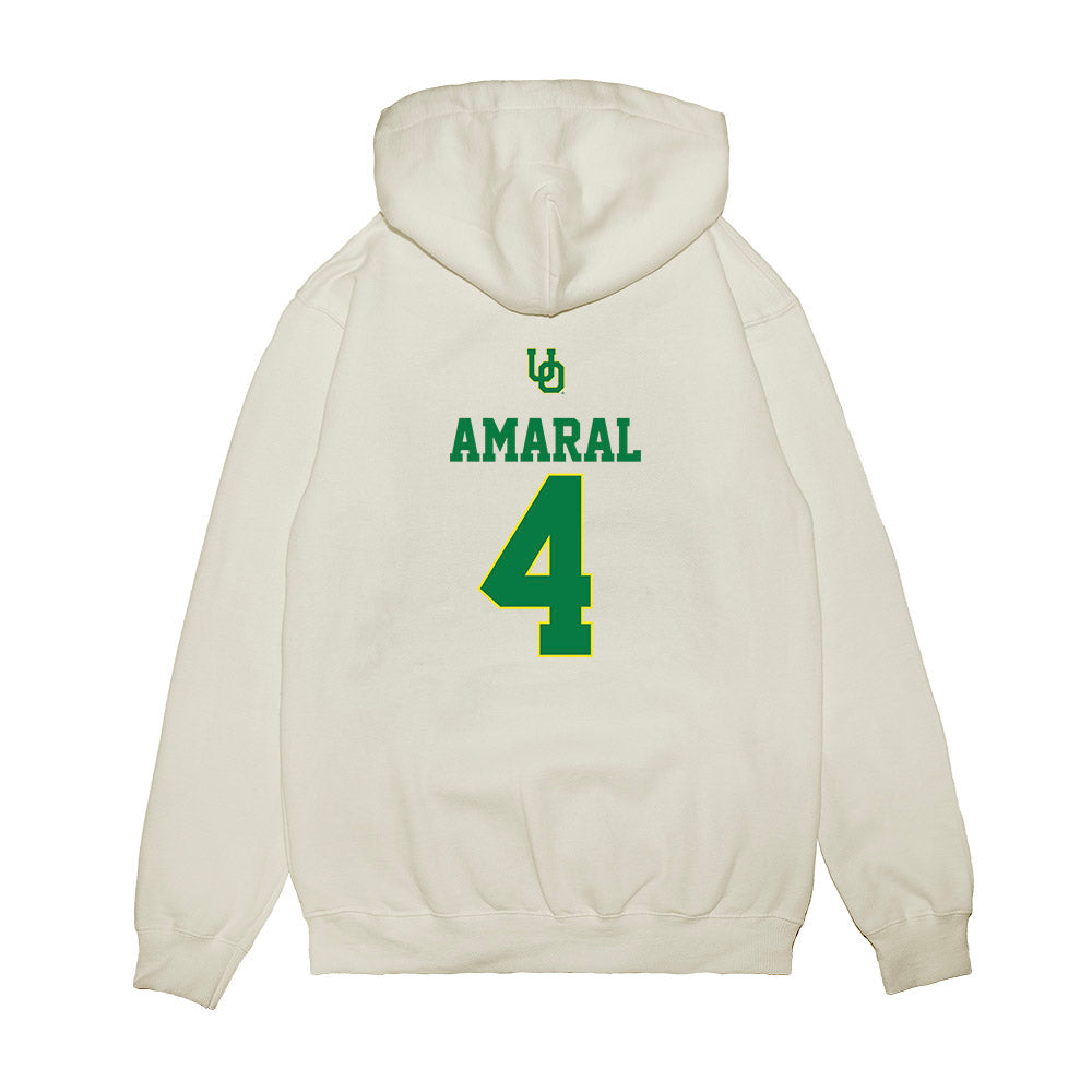 Oregon - NCAA Softball : Addison Amaral - USA Premium Hooded Sweatshirt-1