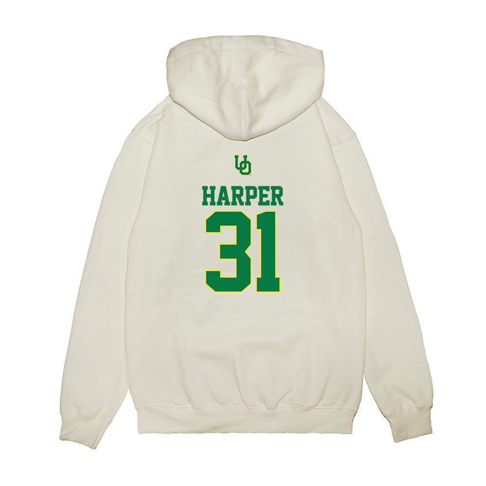 Oregon - NCAA Softball : Amari Harper - USA Premium Hooded Sweatshirt-1