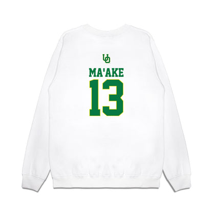 Oregon - NCAA Softball : Stefini Ma'ake - USA Premium Crewneck Sweatshirt-1