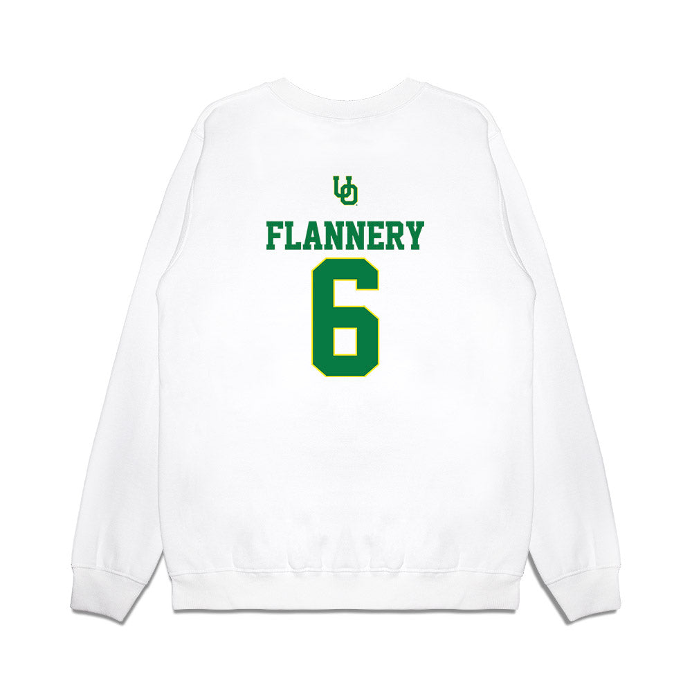 Oregon - NCAA Softball : Katie Flannery - USA Premium Crewneck Sweatshirt-1