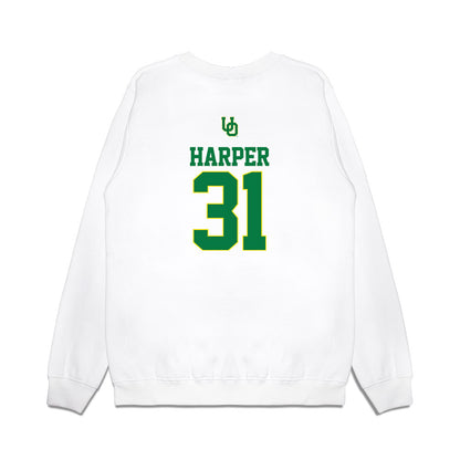 Oregon - NCAA Softball : Amari Harper - USA Premium Crewneck Sweatshirt-1