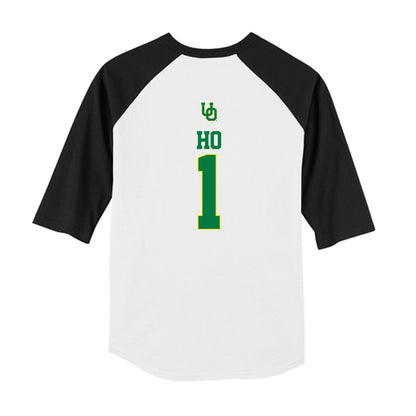 Oregon - NCAA Softball : Taryn Ho - USA Youth Raglan T-Shirt-1