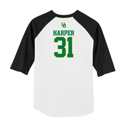 Oregon - NCAA Softball : Amari Harper - USA Raglan Shirt-1