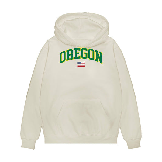 Oregon - NCAA Softball : Amari Harper - USA Premium Hooded Sweatshirt-0