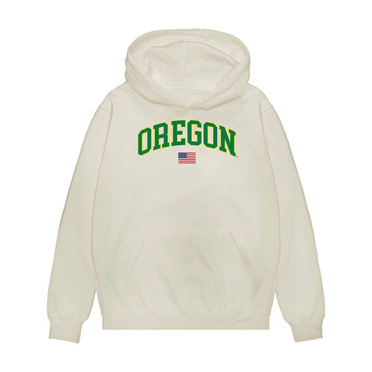 Oregon - NCAA Softball : Addison Amaral - USA Premium Hooded Sweatshirt-0