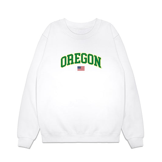 Oregon - NCAA Softball : Amanda Urbina - USA Premium Crewneck Sweatshirt-0