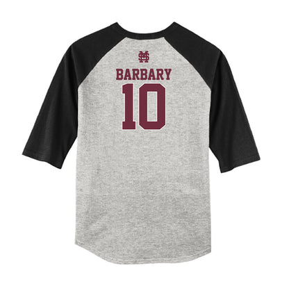 Mississippi State - NCAA Softball : Nadia Barbary - USA Raglan Shirt-1
