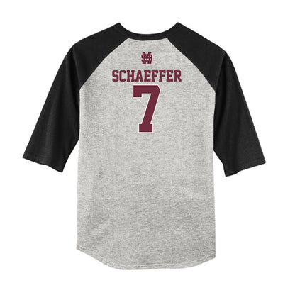 Mississippi State - NCAA Softball : Gabriella Schaeffer - USA Raglan Shirt-1