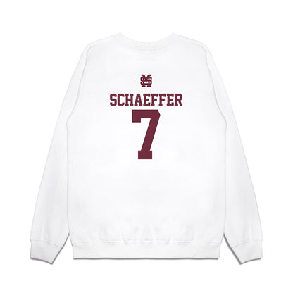 Mississippi State - NCAA Softball : Gabriella Schaeffer - USA Premium Crewneck Sweatshirt-1