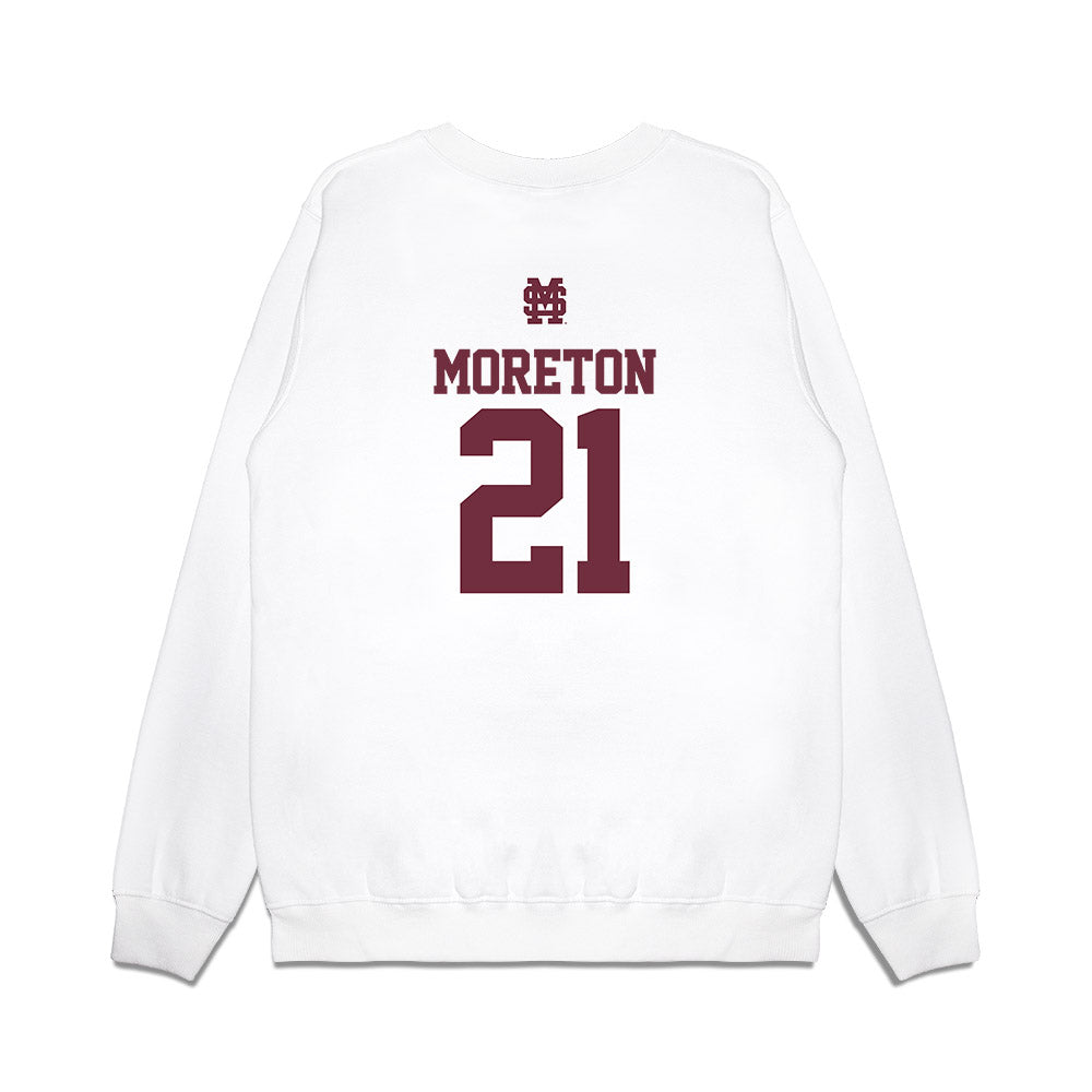 Mississippi State - NCAA Softball : Brinkley Moreton - USA Premium Crewneck Sweatshirt-1