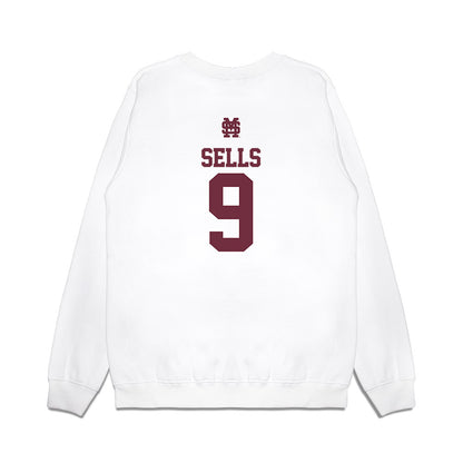 Mississippi State - NCAA Softball : Kiarra Sells - USA Premium Crewneck Sweatshirt-1