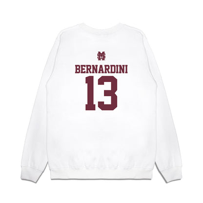 Mississippi State - NCAA Softball : Morgan Bernardini - USA Premium Crewneck Sweatshirt-1