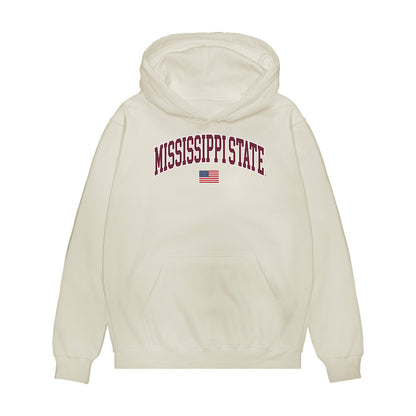 Mississippi State - NCAA Softball : Nadia Barbary - USA Premium Hooded Sweatshirt-0