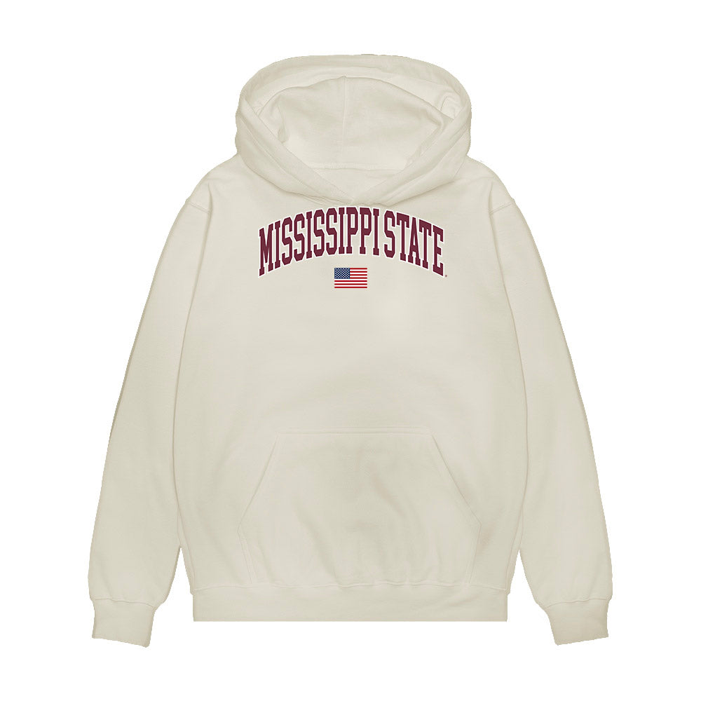 Mississippi State - NCAA Softball : Gabriella Schaeffer - USA Premium Hooded Sweatshirt-0