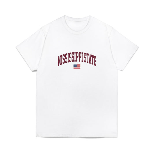 Mississippi State - NCAA Softball : Brinkley Moreton - USA Comfort Colors T-Shirt-0