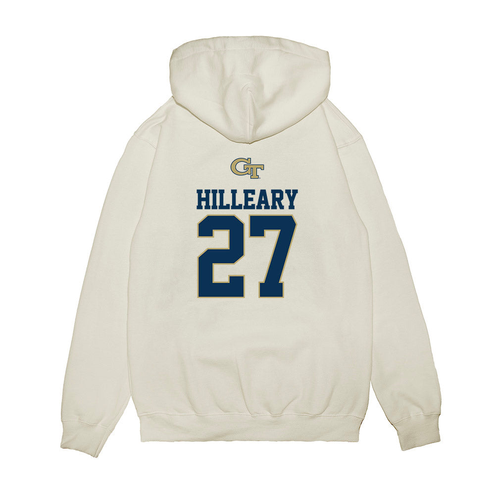 Georgia Tech - NCAA Softball : Kenley Hilleary - USA Premium Hooded Sweatshirt-1