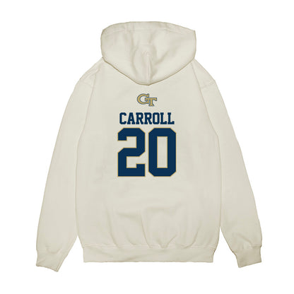 Georgia Tech - NCAA Softball : Paige Carroll - USA Premium Hooded Sweatshirt-1