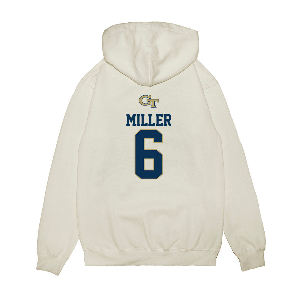 Georgia Tech - NCAA Softball : Payton Miller - USA Premium Hooded Sweatshirt-1