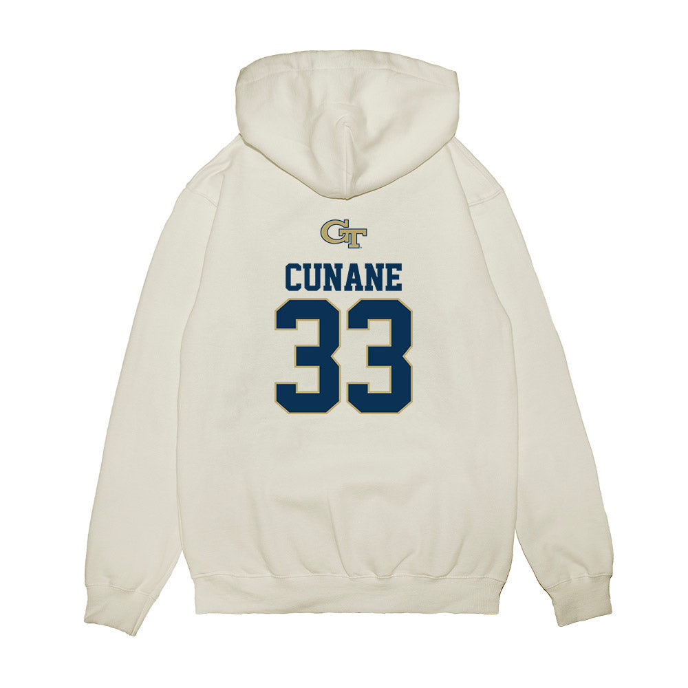 Georgia Tech - NCAA Softball : Katie Cunane - USA Premium Hooded Sweatshirt-1