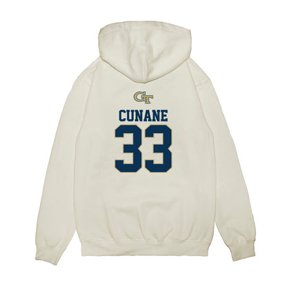 Georgia Tech - NCAA Softball : Katie Cunane - USA Premium Hooded Sweatshirt-1