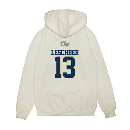 Georgia Tech - NCAA Softball : Addison Leschber - USA Premium Hooded Sweatshirt-1