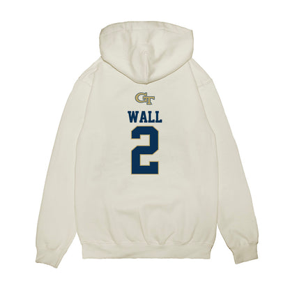 Georgia Tech - NCAA Softball : Raegan Wall - USA Premium Hooded Sweatshirt-1